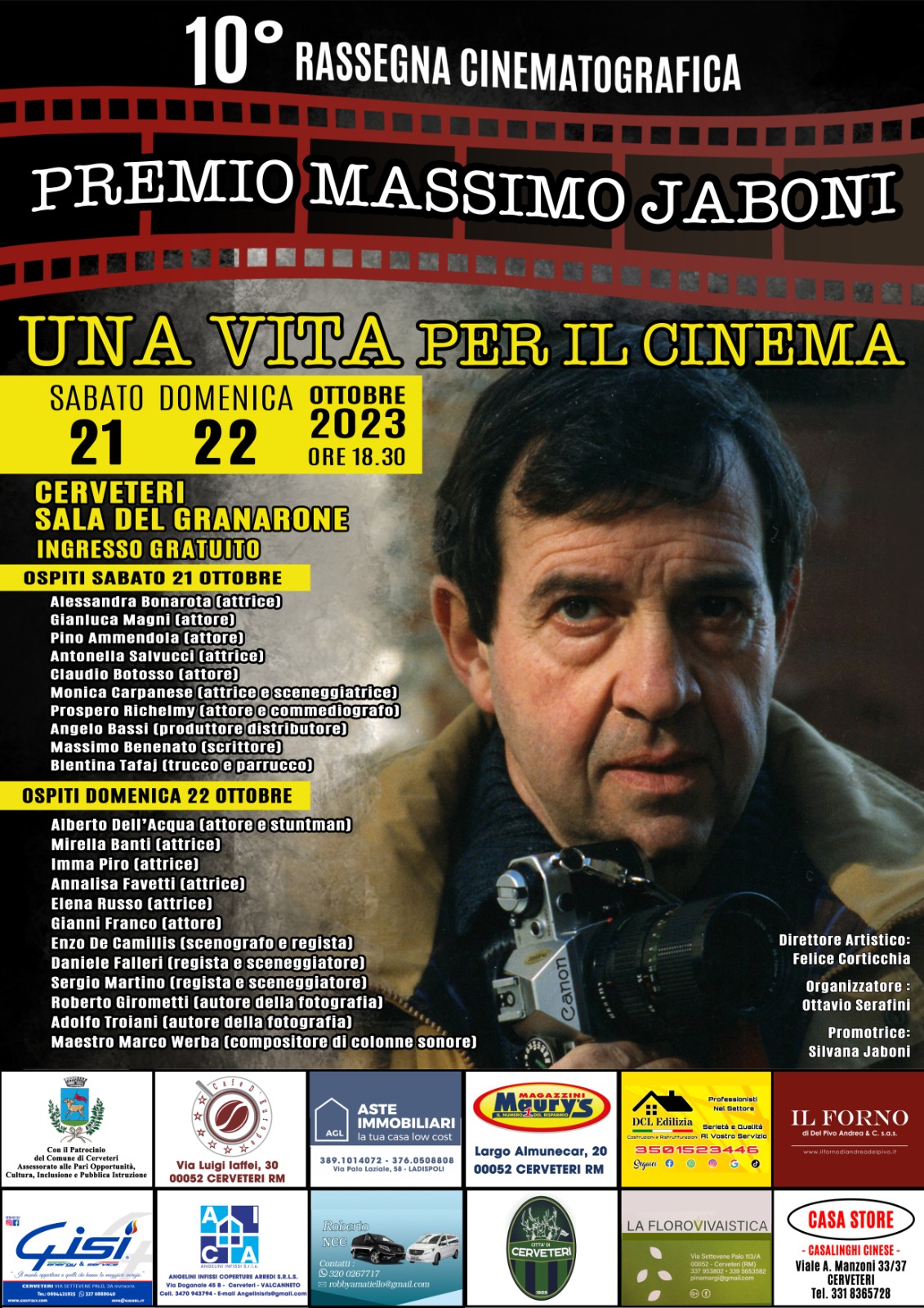 Al Granarone di Cerveteri due giorni con il Premio Massimo Jaboni