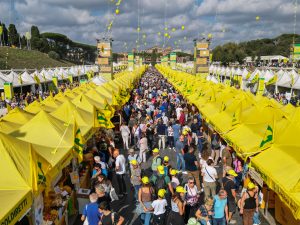 Roma – Giornata alimentazione: 2 milioni al villaggio Coldiretti