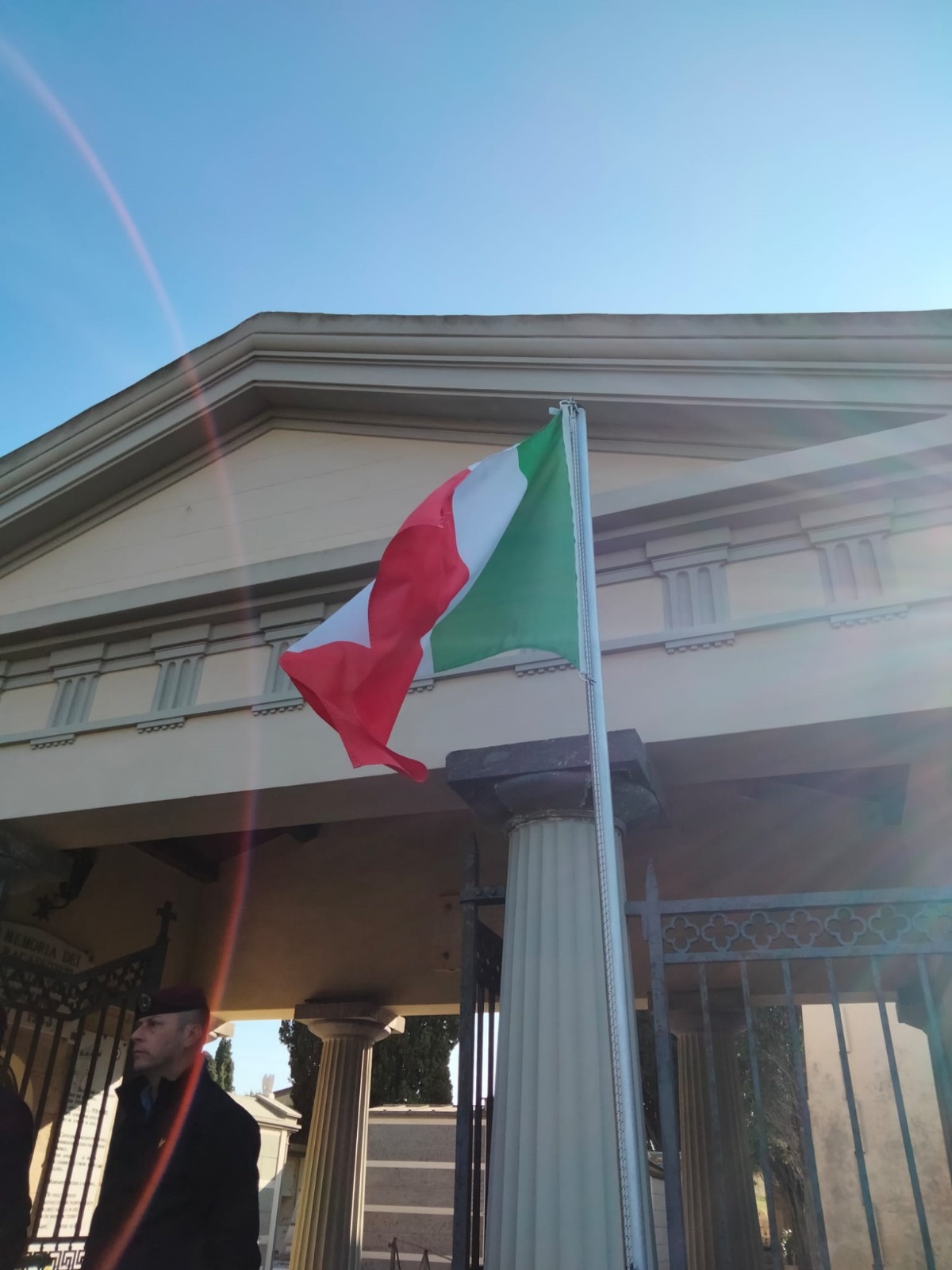 Tarquinia – Torna al cimitero monumentale la “Fiaccola degli Ideali”