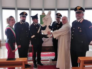 Cerveteri: la statua della Madonna di Medjugorje, trafugata nei giorni scorsi, è stata ricollocata alla Santissima Trinità