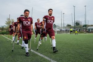 La Roma Calcio Amputati diventa una As Roma Academy