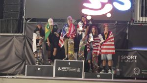 Show sul Lido di Roma per i Mondiali di Skateboarding Park
