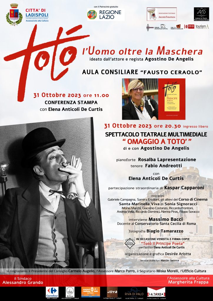 Cinema, questa sera Ladispoli rende omaggio a Totò