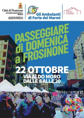 Frosinone – Domenica con Gli Ambulanti di Forte dei Marmi.