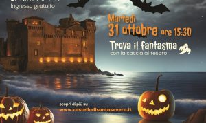 Halloween al Castello di Santa Severa, tre giorni con dolcetti, scherzetti e caccia al fantasma