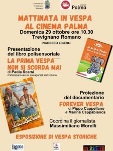 A Trevignano domani c’è il Vespa-day: una giornata dedicata a un mito italiano