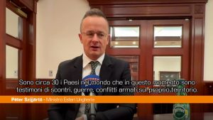 Ministro Esteri Ungheria “Scongiurare rischio di una guerra mondiale”