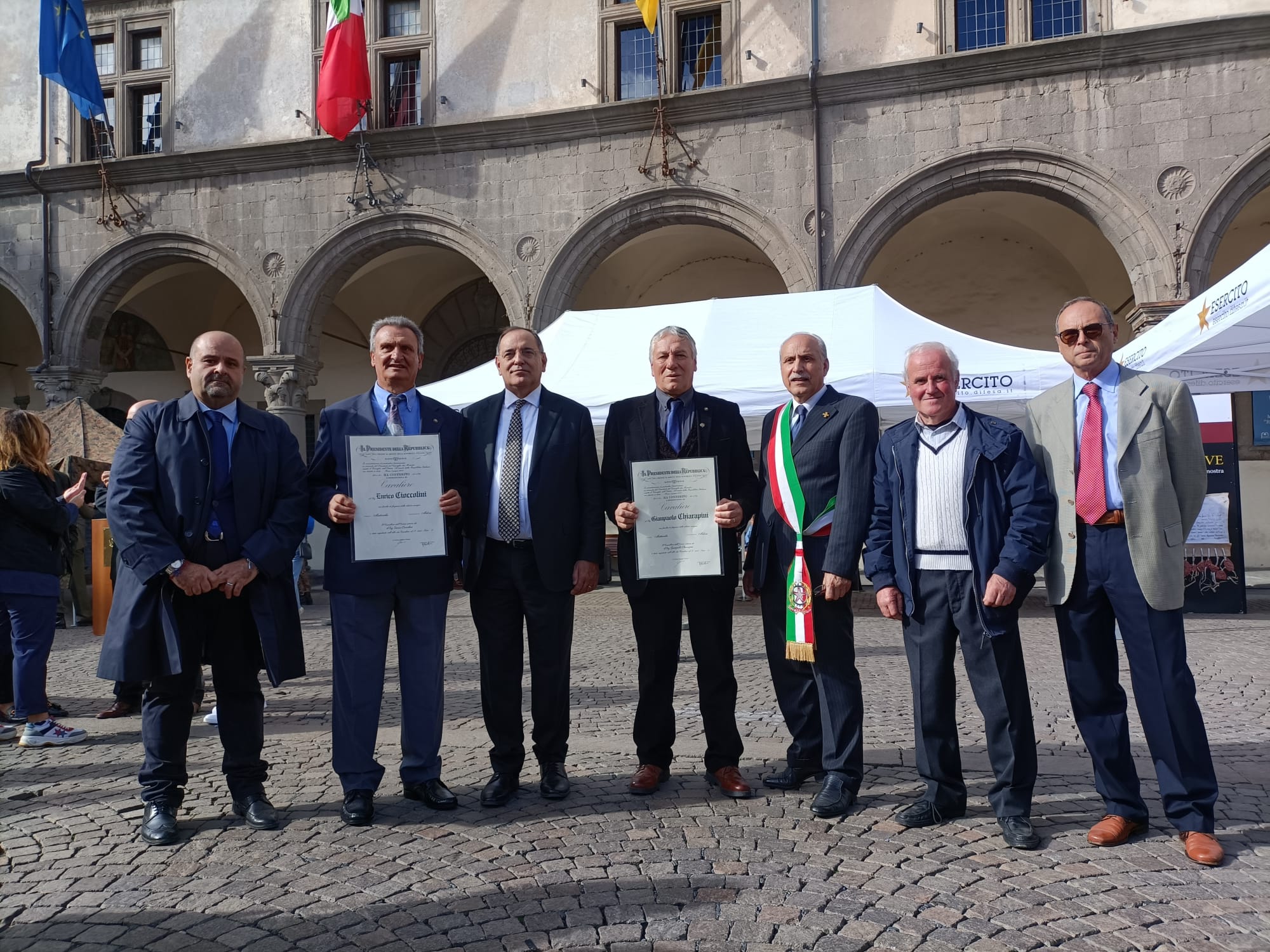 Viterbo – Con oltre 100 donazioni di sangue insigniti del cavalierato al merito della Repubblica