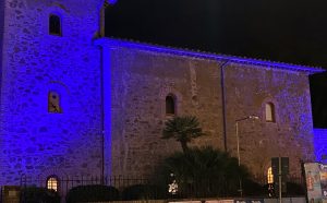 Giornata dell’Infanzia, il Castelletto di Santa Marinella si illumina di blu