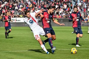Maric risponde a Dossena, Cagliari-Monza in parità