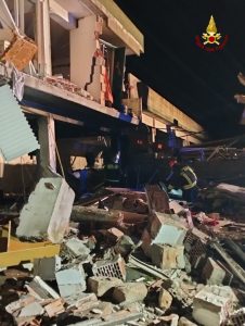 Esplosione di San Lorenzo Nuovo, negli appartamenti solo elettricità