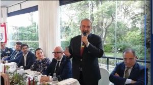 Vitorchiano, il presidente Rocca a pranzo con i facchini di Santa Rosa: “Siete il meglio della società”