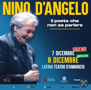 Musica, oggi e domani Nino D’Angelo in concerto a Latina