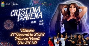 Capodanno con Cristina D’Avena, per il mega concerto già visto in tutta la Tuscia l’ennesima conferenza