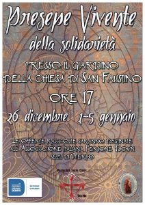 Presentato il Presepe Vivente della Solidarietà, a favore dell’Associazione Italiana Persone Down