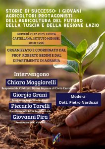 L’agricoltura giovanile nella Tuscia: dibattito al Midossi di Civita Castellana