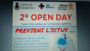 Ictus, il 9 dicembre a Fiumicino c’è l’Open day per lo screening del ritmo cardiaco