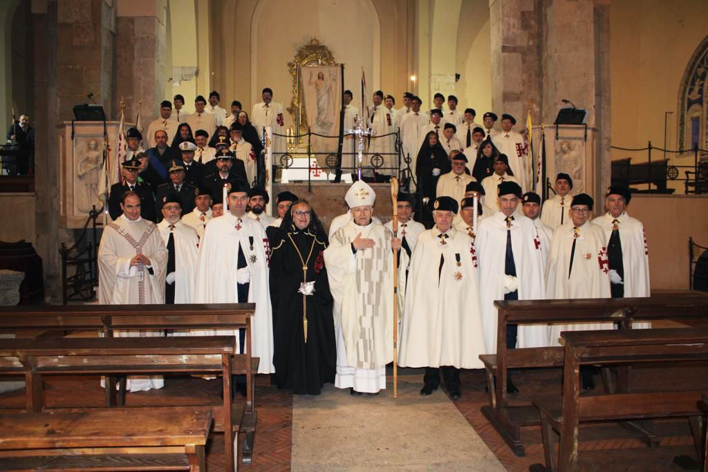 Solenne Pontificale ad Acquapendente con  i Cavalieri dell’Ordine Equestre del S. Sepolcro di Gerusalemme