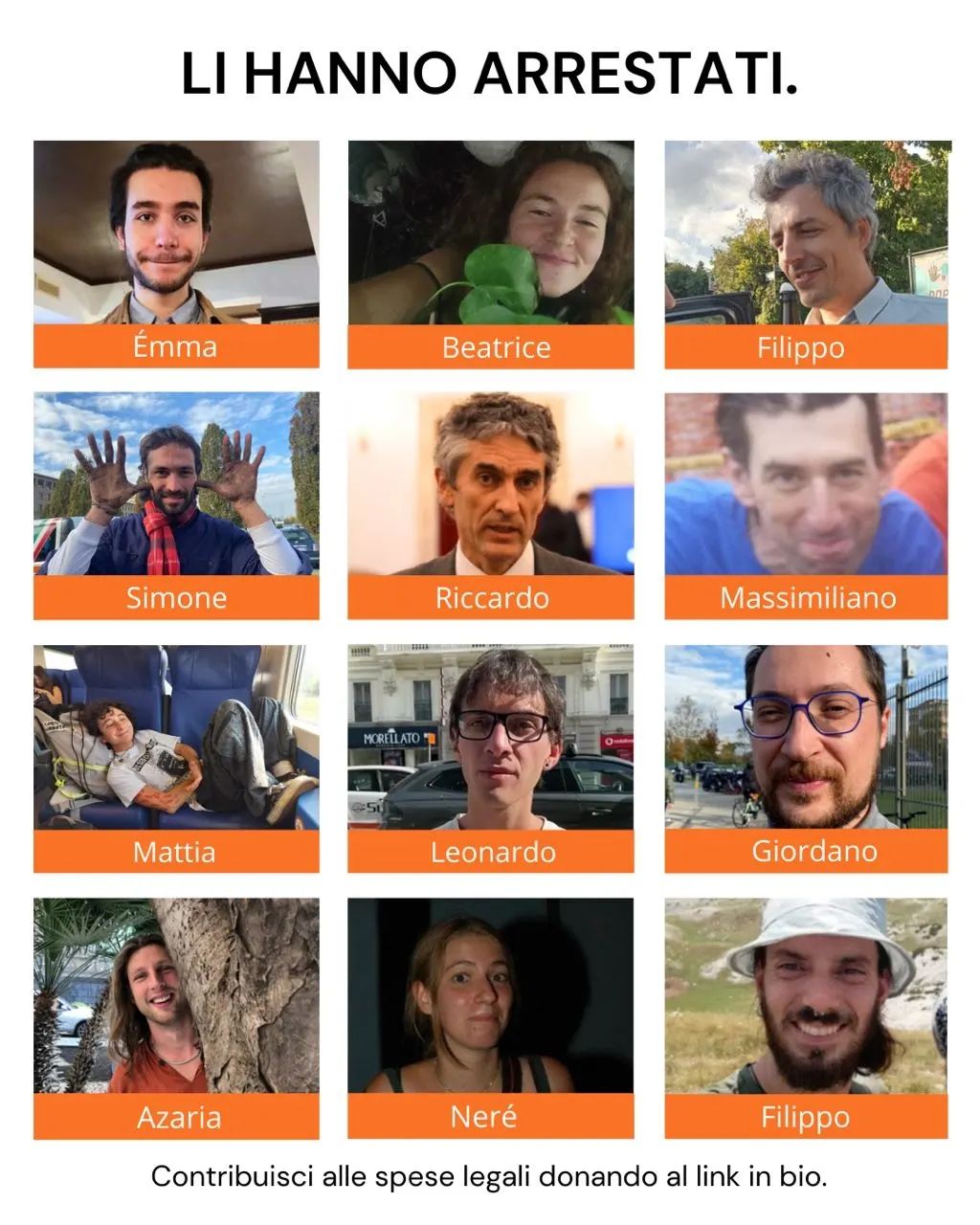 Civitavecchia – Finisce male per gli attivisti di “Ultima Generazione”, confermati gli arresti