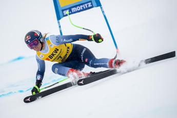 Sci, Super-G a Sankt Moritz: stellare Goggia, splendido primo posto. Brignone quinta, Bassino settima