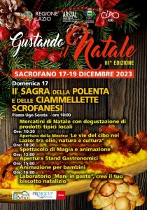 Sacrofano – Torna “Gustando il Natale”, due giorni di eventi