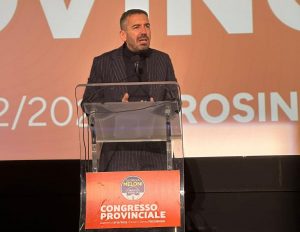 Frosinone – Chiuso il congresso di Fratelli d’Italia, eletto per acclamazione Massimo Ruspandini