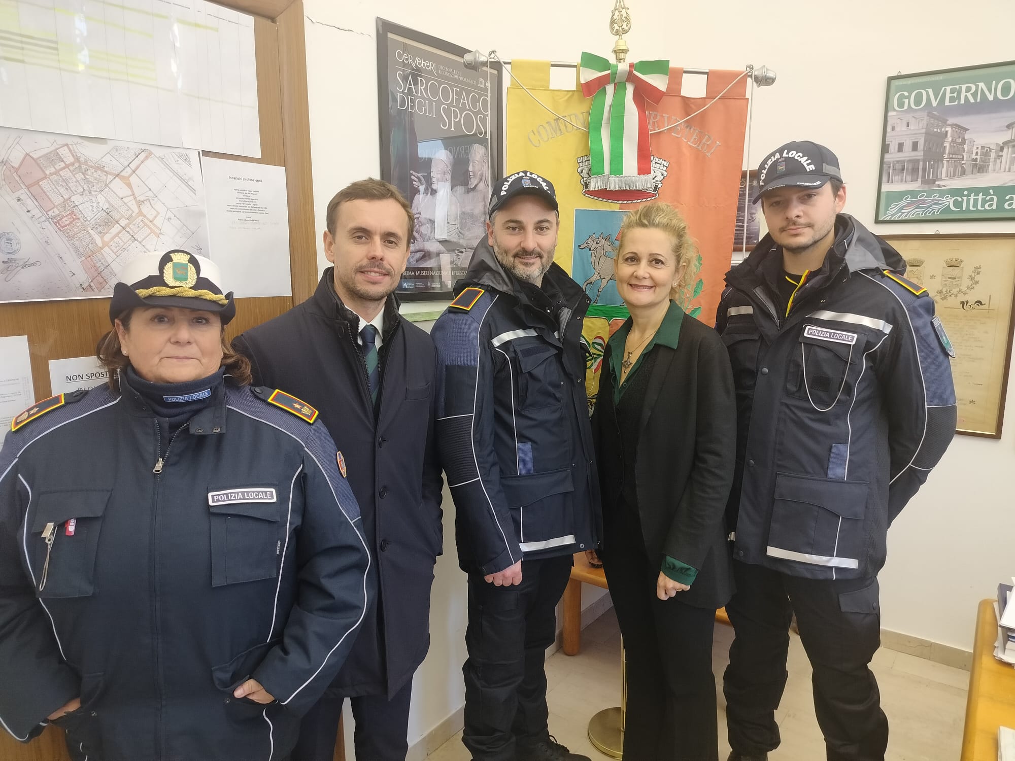 A Cerveteri due nuovi agenti di polizia locale