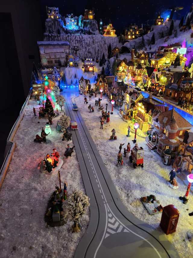 Capranica – Villaggio di Natale in miniatura, realizzato da Francesco Virgili per compaesani e visitatori