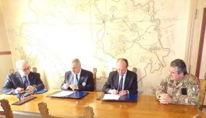 Attività di protezione e difesa civile: Viterbo prima città a siglare il patto di collaborazione tra Prefettura e l’associazione Nazionale Aviazione Esercito .