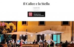 “Il Calice e la Stella” di Canepina tra i ristoranti più iconici al mondo