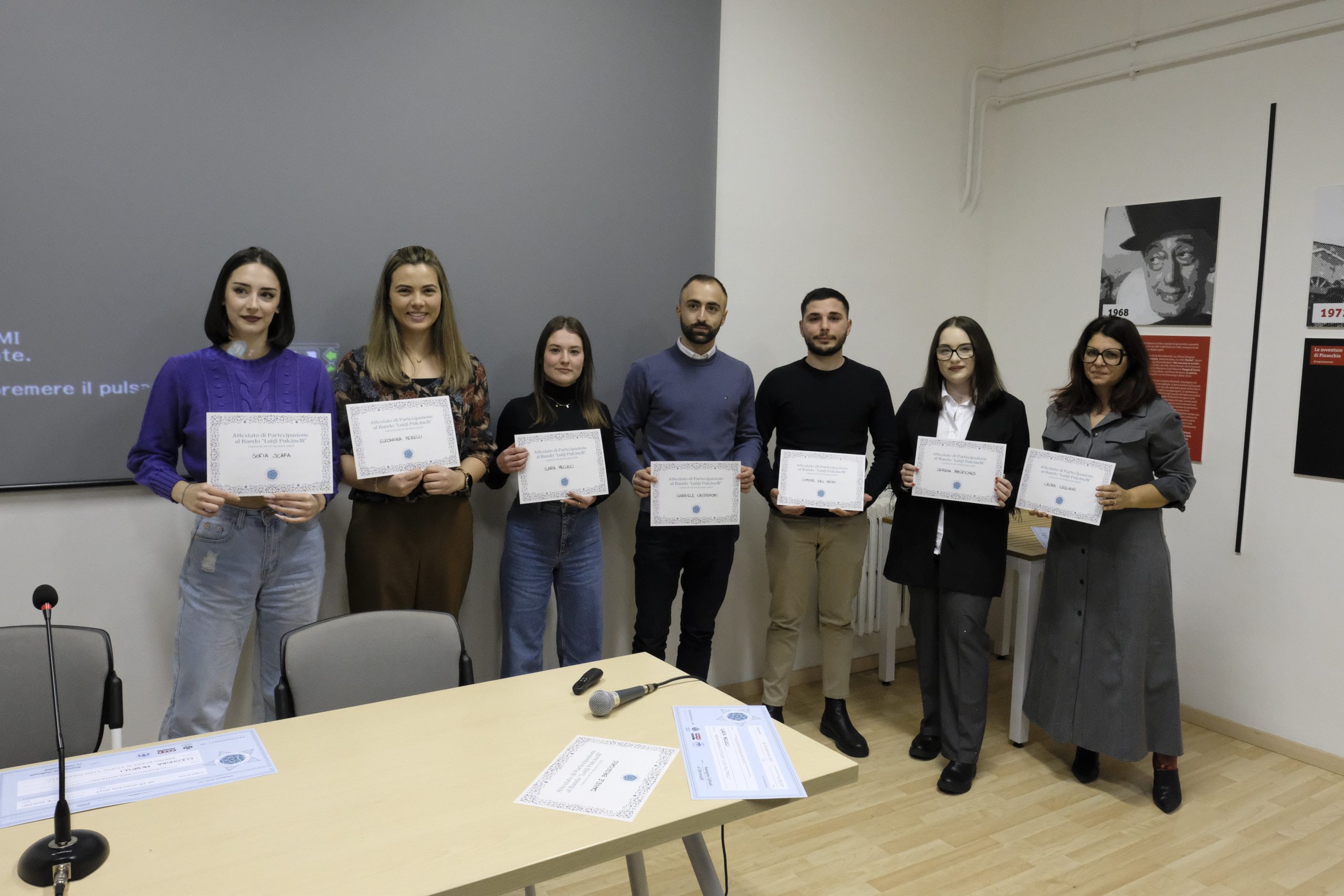 Caprarola: consegnate le borse di studio alla memoria del professor Luigi Roberto Pulcinelli