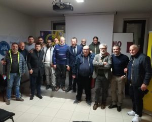 Viterbo, la visita dei dirigenti regionali agli arbitri della Tuscia