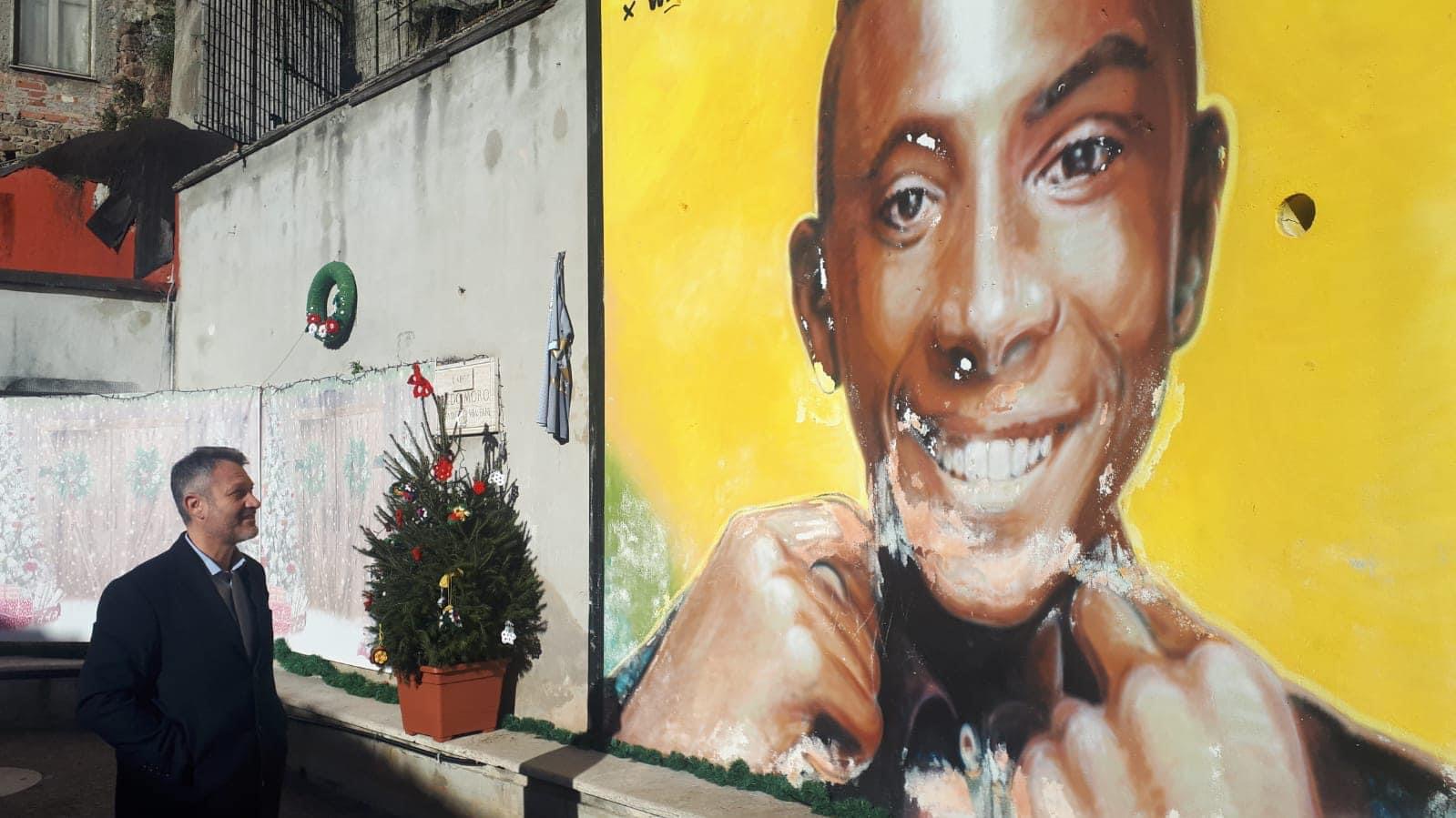 Paliano – Nuovo murale per Willy Monteiro dall’artista Ozmo