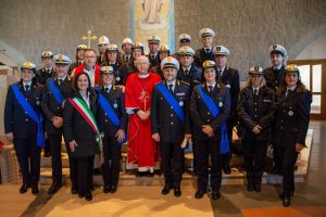 Viterbo – La polizia locale festeggia il suo patrono, questa mattina la messa officiata dal vescovo