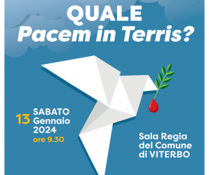 Viterbo – “Tavolo della pace” per una giornata di riflessione e dialogo in Sala Regia