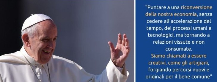 Viterbo – Papa Francesco incontra i soci di Confartigianato