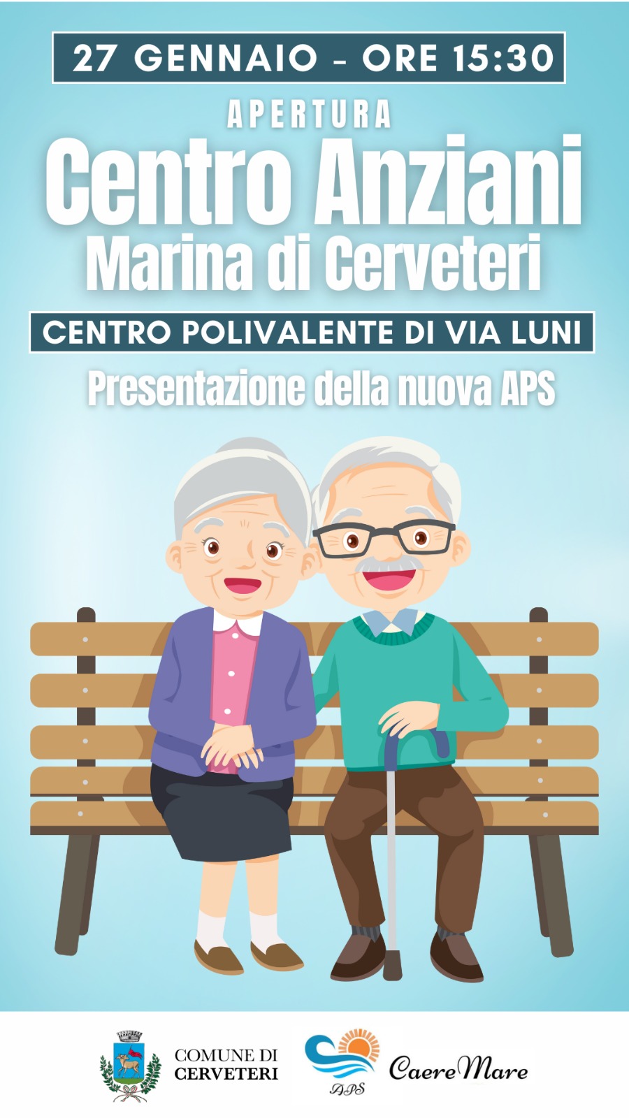 Cerenova: riapre con tantissime attività il Centro Anziani