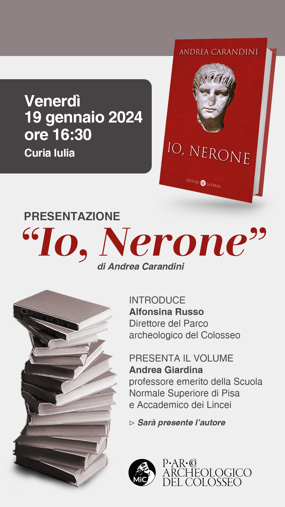 “Io, Nerone”, focus del prof. Andrea Carandini sulle tombe dipinte di Tarquinia