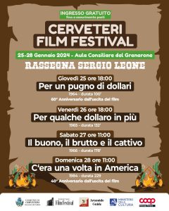 Omaggio a Sergio Leone al Cerveteri Film Festival