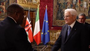 Il Presidente Mattarella riceve le credenziali dei nuovi Ambasciatori