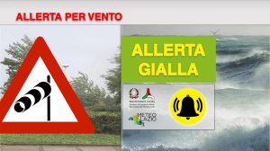 Allerta gialla nel Lazio: venti forti e mareggiate in arrivo