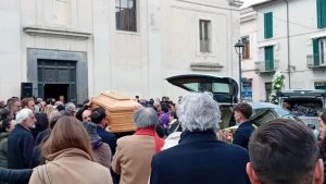Manziana, ieri i funerali di Paolo Pasqualini