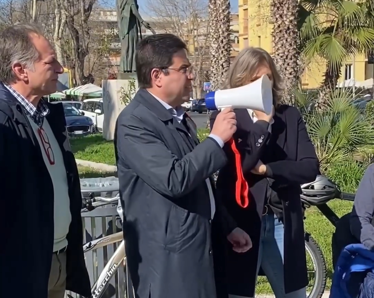 Ostia – Sit in per la sicurezza stradale