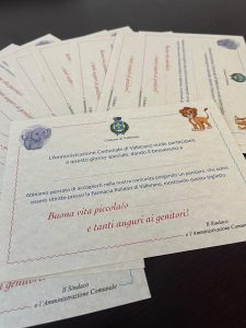 Il comune di Vallerano dà il benvenuto ai nuovi nati con un regalo