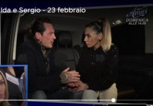 Civitavecchia – Uomini e donne, Sergio in ospedale riceve la visita di Ida Platano