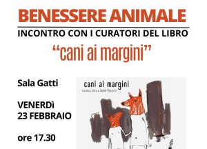 Benessere animale, venerdì se ne parla a Viterbo con i curatori del libro Cani ai margini