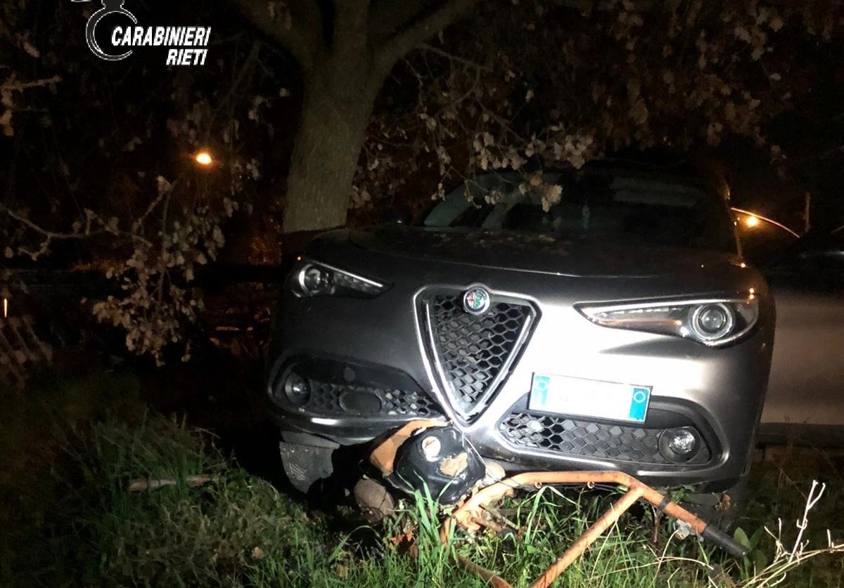 Magliano Sabina, inseguimento e calci ai carabinieri: albanese finisce in carcere