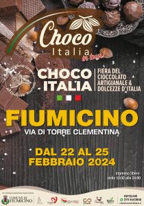 Fiumicino, giovedì arriva Choco Italia