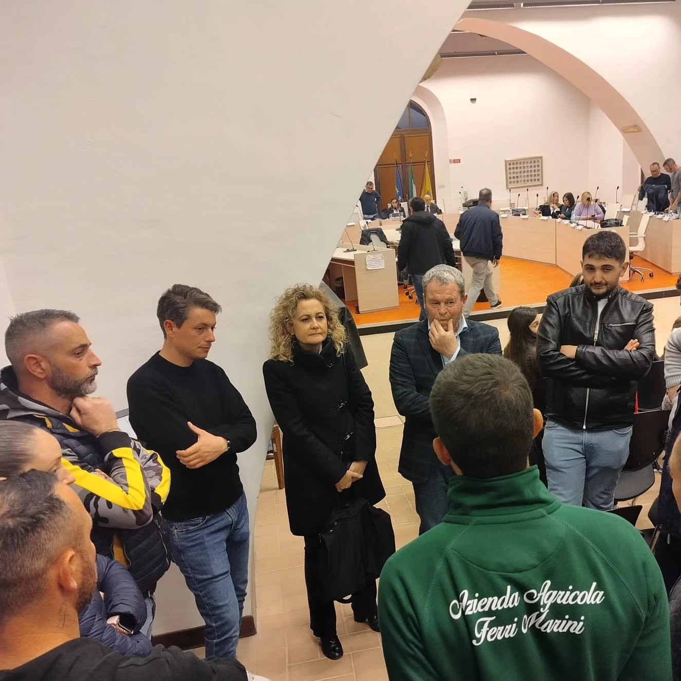 Cerveteri, la protesta dei trattori arriva al Granarone. Gubetti: “Totale sostegno agli agricoltori”
