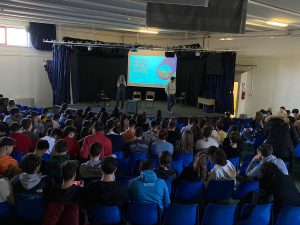 Cerveteri: la sindaca Gubetti presenta ai ragazzi del istituto Mattei il Consiglio Comunale dei Giovani